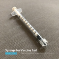 Одноразовые шприцы для вакцин 1 мл